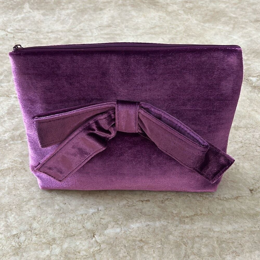 Purple Velvet Bag